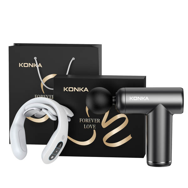 Fabricante de canhão de canhão da Konya usa massagem de relaxamento muscular pequena para carregamento transfronteiriço de massagem elétrica inteligente