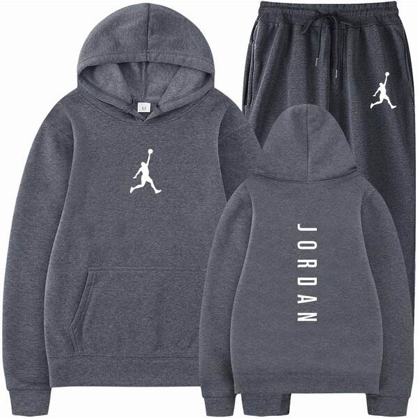 Conjunto Esportivo Masculino com Capuz e Calça