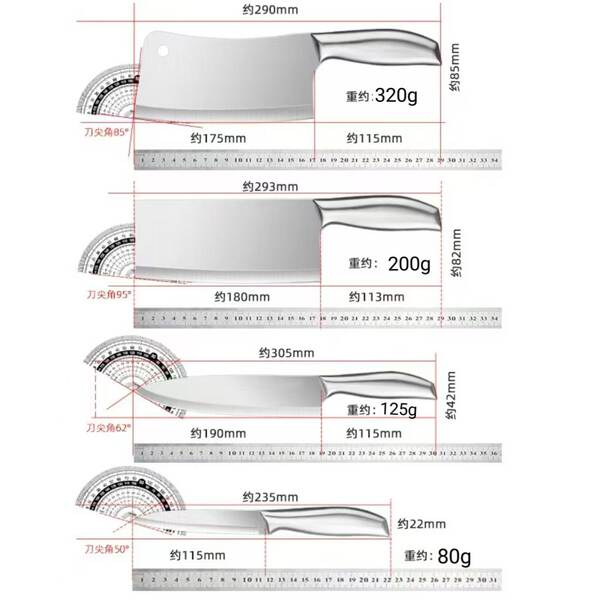 Conjunto de Facas de Cozinha Inox
