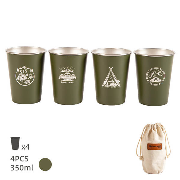 Copo de Inox 304 para Camping
