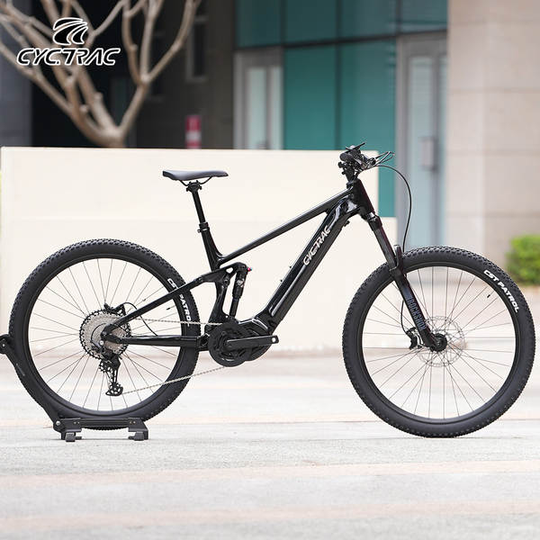 CYCTRAC Race Road EM6 3a geração soft-tail E-bike M430 motor intermediário octogonal veículo elétrico