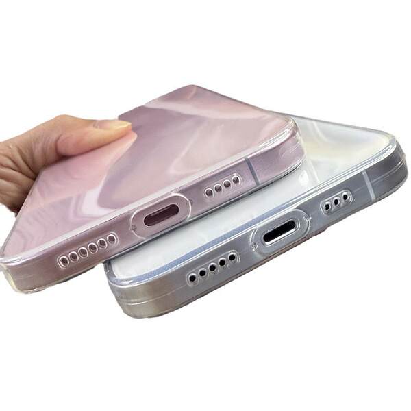 Capa de telefone transparente 1.5mm para Apple 17promax para iPhone 17pro