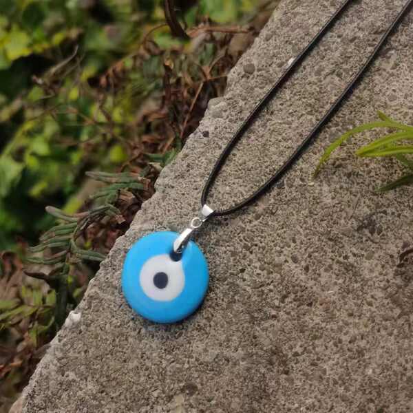 Colar de Olho Azul Turquesa