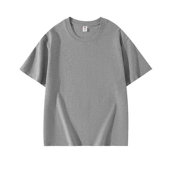Guangdong Ware 2025 Verão limpo e fresco 695#220 gramas de algodão puro de ombro curto T-shirt 14 cor