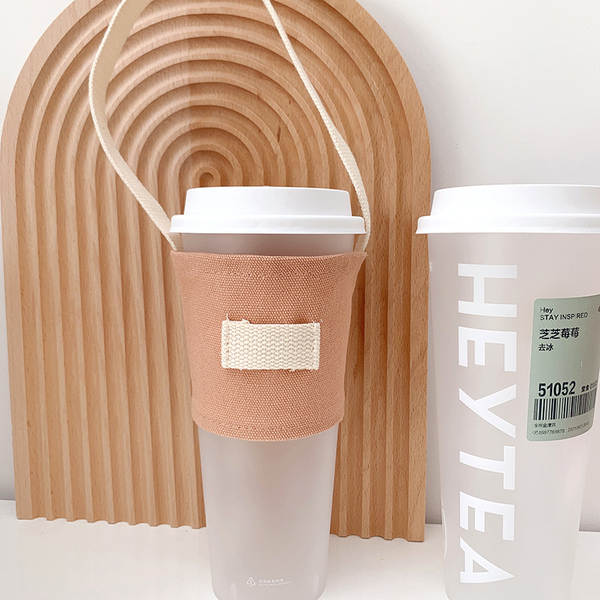 Bolsa de Tecido para Copos de Café