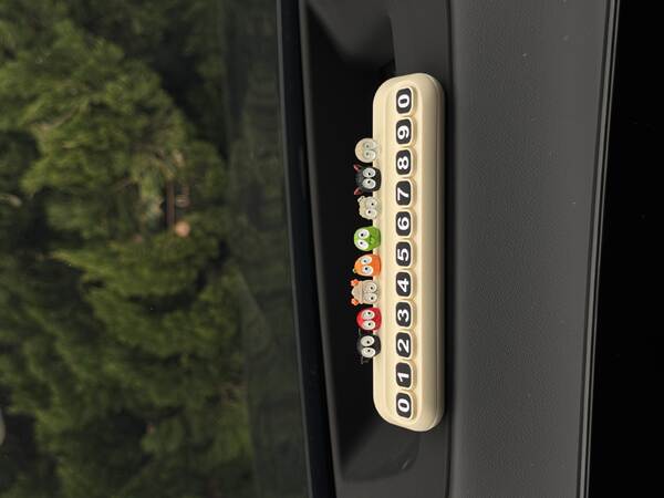 Placa de Estacionamento Temporária para Carro