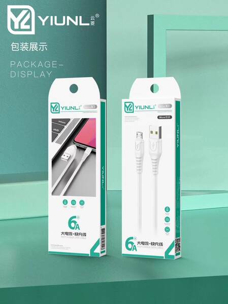 6A Cabo de Carregamento de Dados Rápido Celular USB Inteligente Compatível Completamente Compatível Cabo de Carregamento Android Tipo-C Fabricante