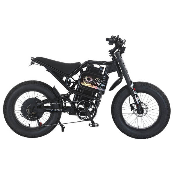 Motocicletas de montanha elétricas de longa duração de 20 polegadas 60V3000W25AH