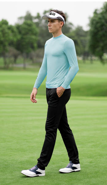 PGM fornecedor direto de camisa de golfe para homens camisa de longas mãos para homens camisa de verão gelado de proteção solar
