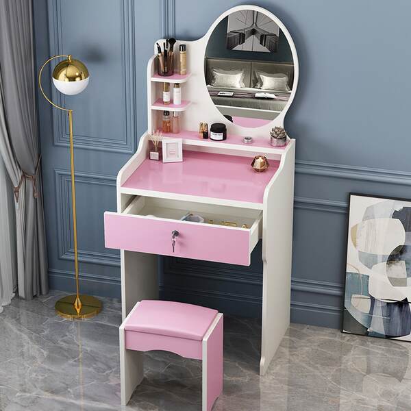 Dressing case mesa de maquiagem quarto mesa de maquiagem moderna simples mesa de maquiagem pequena