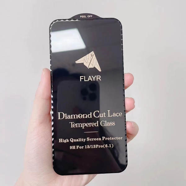 Aplicável ao iPhone Série de Diamante Faixa de Aço Apple 17Pro/Max Diamante Faixa de Proteção de Ecrã