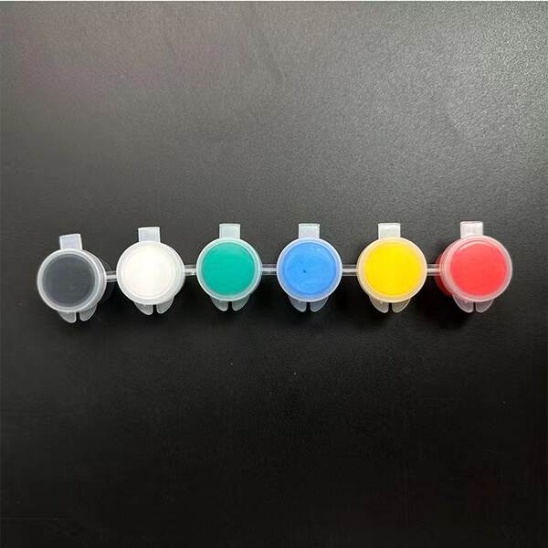 Pintura de acrílico 3 ml de 12 cores de coloração de coloração de bonecos de coloração para crianças pinturas de pintura artística fabricantes de lote