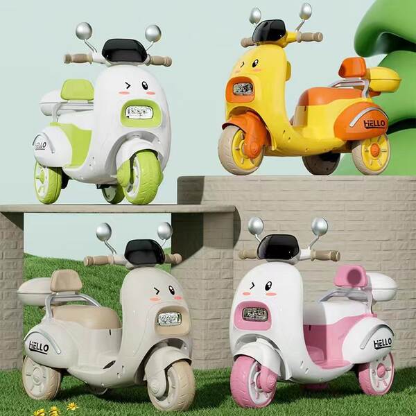 Motocicletas elétricas para crianças de 3 a 10 anos carregam brinquedos para bebês