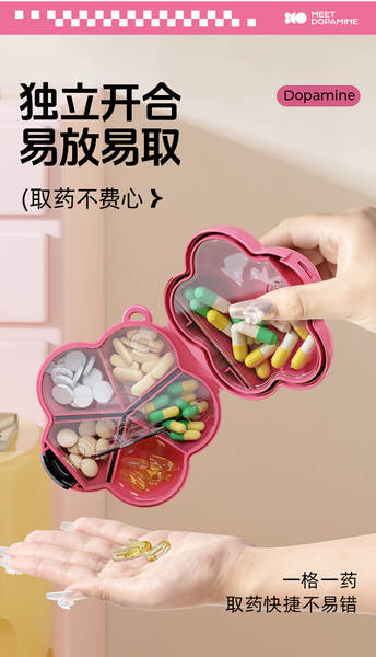 Caixa de Medicamentos Portátil