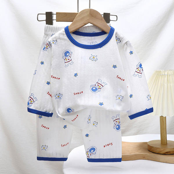 Conjunto de Pijama Infantil de Algodão