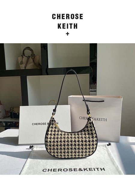 Bolsa feminina de ombro estilo francês