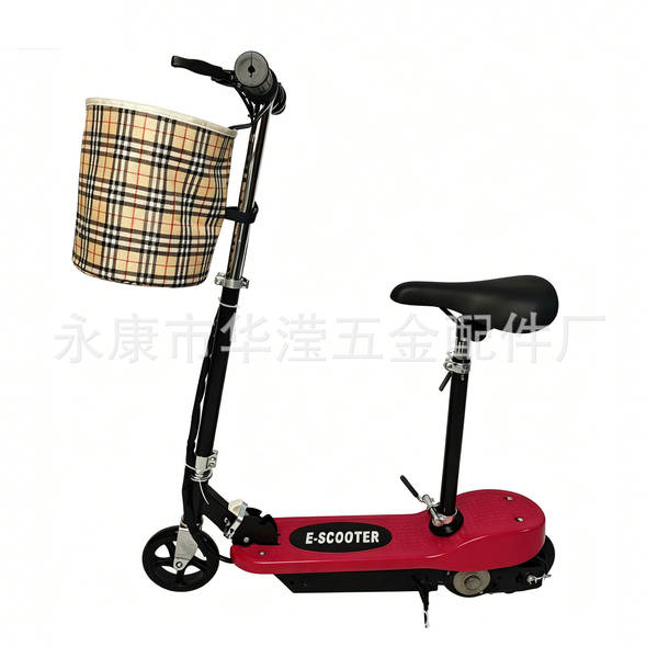 Transfronteiriço portátil dobrável scooter elétrico de duas rodas adulto cadeira de criança scooter elétrico