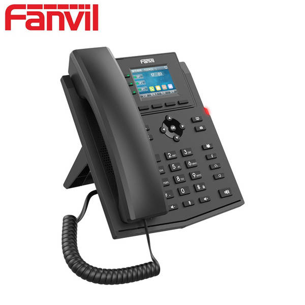 Fanvil X303G Telemóvel de tela colorida Gigabit IP Telemóvel de rede local Telemóvel SIP Telemóvel de grupo