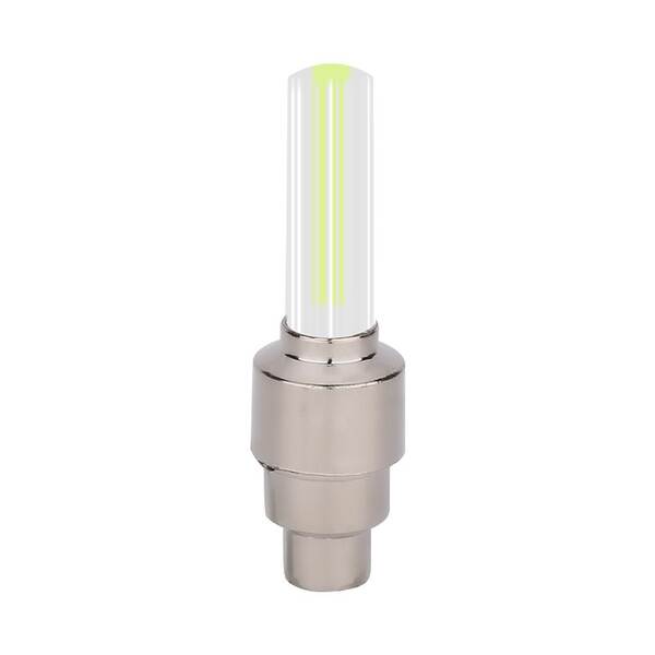 Lâmpada de porta de ar de bicicleta de sete cores LED de luzes automáticas de luzes nocturnas de luzes fluorescentes de barras de pneus de rodas