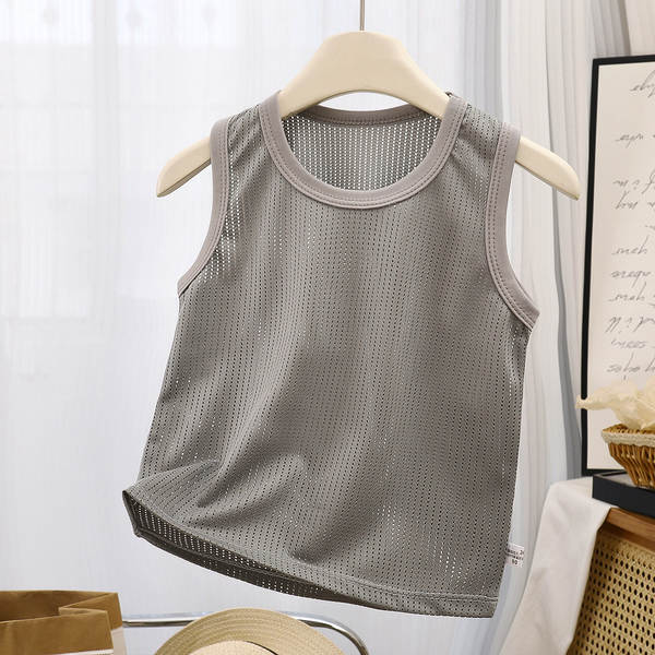 Vestido esportivo infantil sem mangas