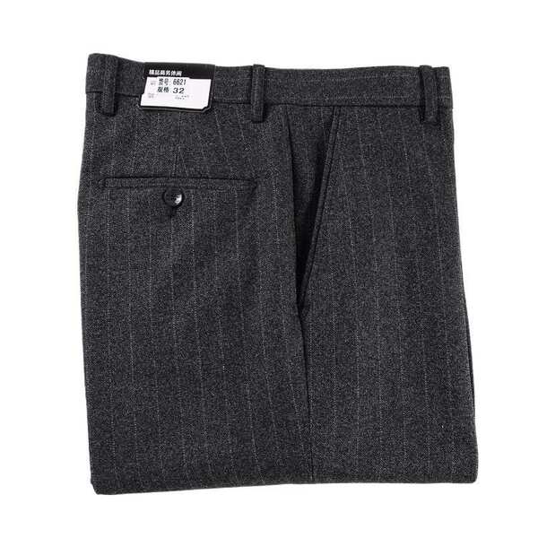 Calça social masculina de lã