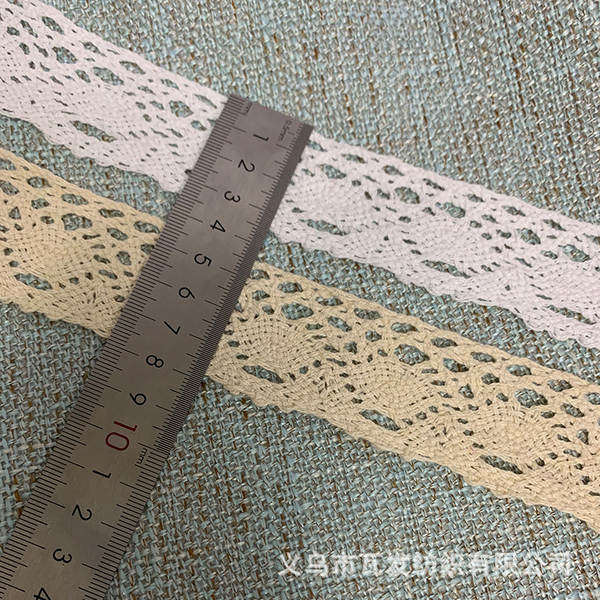 Bordado de renda para decoração