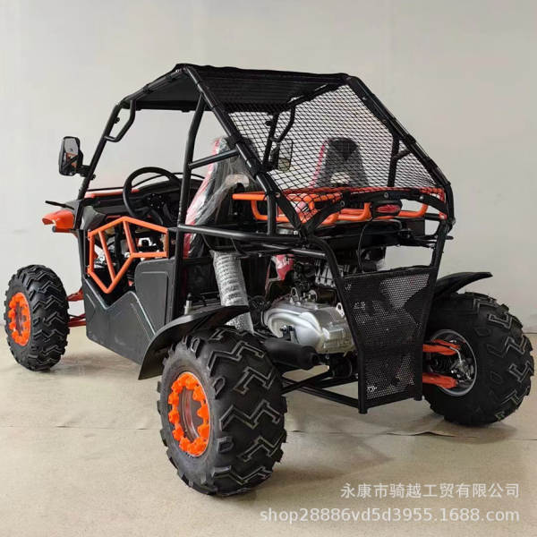 UTV Carton quatro rodas motocicleta off-road 125cc-230cc todo-terreno carro de praia adulto duplo assento elétrico