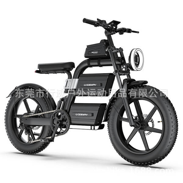 Bicicleta elétrica off-road 60V40AH dupla bateria off-road bicicleta elétrica de montanha 20 polegadas pneus off-road