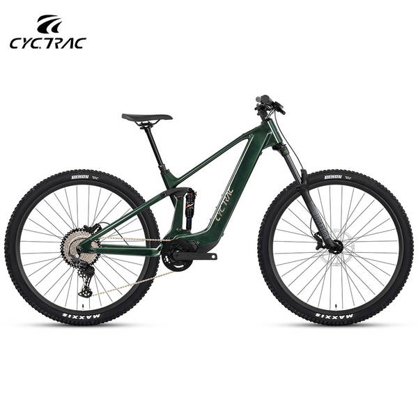 A fábrica de corrida fornece diretamente a bicicleta elétrica de fibra de carbono EBIKE 820 motor de oito lados para a exportação de carros de montanha de cauda macia