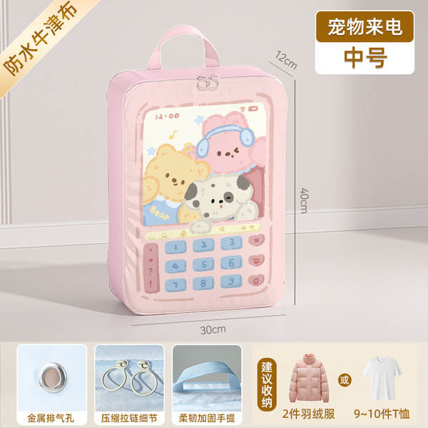 Bolsa de compressão para roupas