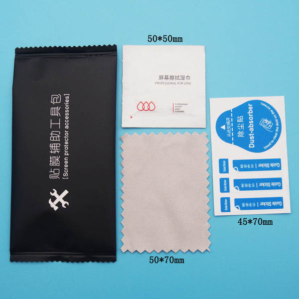 Kit de reparo de bordas brancas para película de celular