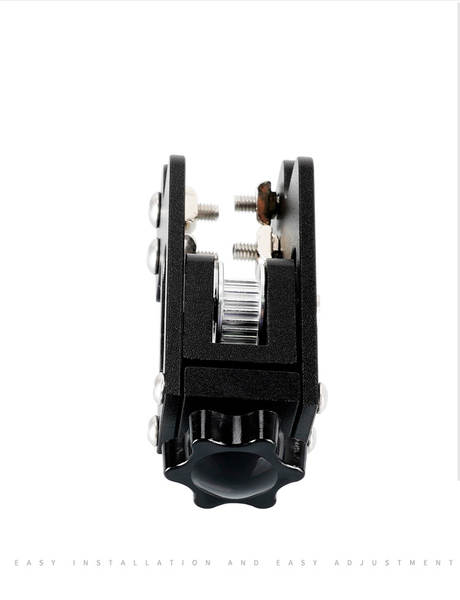 Acessórios de impressora 3D Y-axis Sincronizador de faixa de alongamento de tensão 2GT inerte de rotação solto estereótipo de alumínio 2040