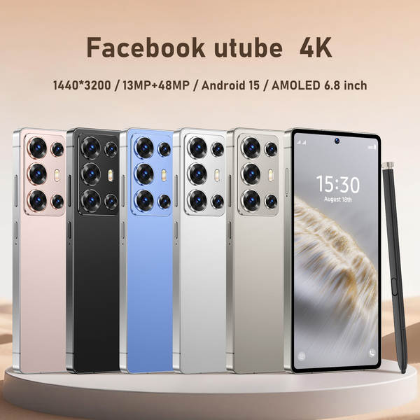 Transfronteiriço explosivo smartphone C25 Ultra fabricante de produtos em tempo real 6.8 polegadas 4 + 64 máquinas integradas comércio exterior atacado