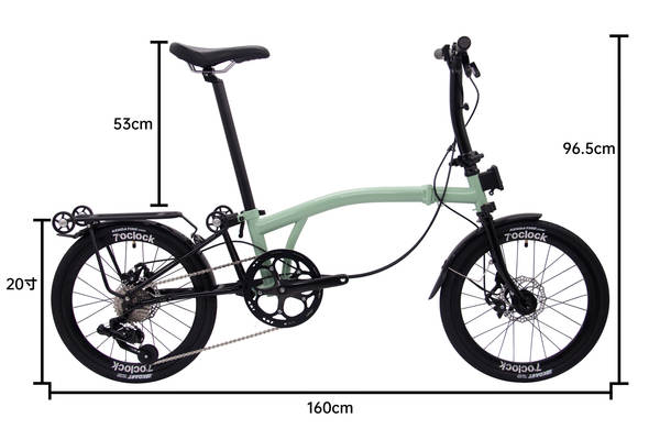 MINT bicicletas dobráveis T9D-20D de 9 velocidades masculinas e femininas de bicicletas dobráveis