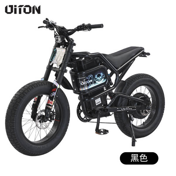 Motocicleta elétrica recém-chegada americana de 20 polegadas 60V3000W25AH bicicleta de montanha elétrica de longa duração