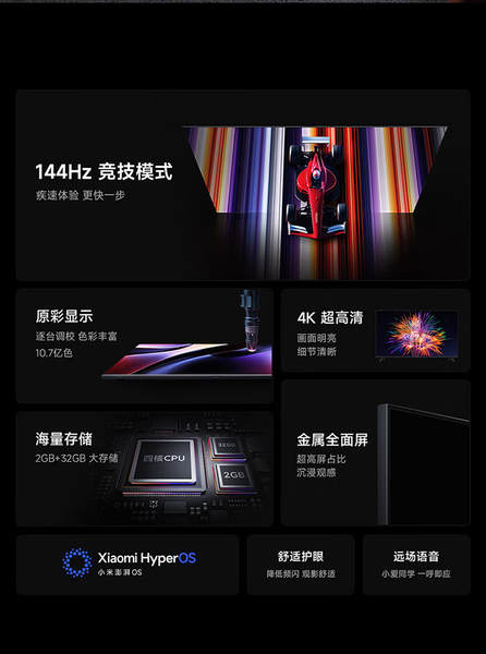 Xiaomi Redmi TV de alta definição LCD TV 55/43/32 polegadas para casa inteligente 2025 4K