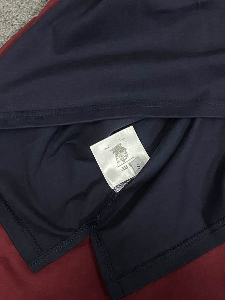 Versão correta do original MIU Mouse Rede vermelha logo letras de pequeno rótulo T-shirt cor polo luva T-shirt