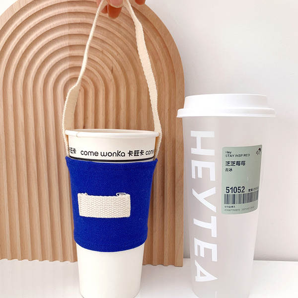 Bolsa de Tecido para Copos de Café