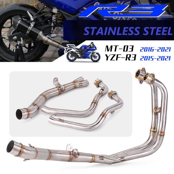 Conector de escapamento para Yamaha MT03