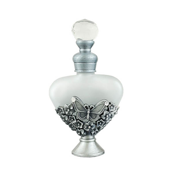 Venda por atacado no Oriente Médio Dubai Frasco de perfume de metal antigo de alta qualidade Frasco de perfume 12ml de óleo essencial de vidro distribuído em garrafas vazias