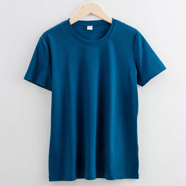 Camiseta masculina de algodão branca