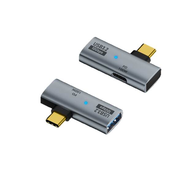 Tipo-c dois conectores PC celular USB suporte nativo OTG suporte PD transferência de dados instantânea 100W