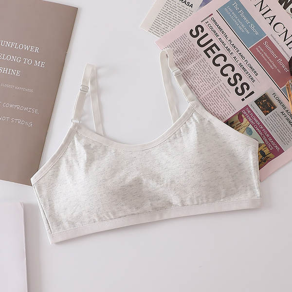 Pequenas camisetas de algodão para meninas do ensino médio e do ensino médio para meninas do ensino médio