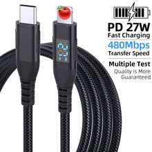 Linha de dados curva c to c linha de dados de carregamento rápido PD PD60W3A