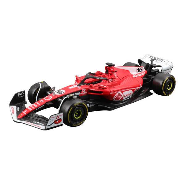 2023 Peugeot 1:43 Ferrari F1 Modelo SF23 Carro de corrida de metal Simulador de brinquedo Modelo Carro de liga Homem