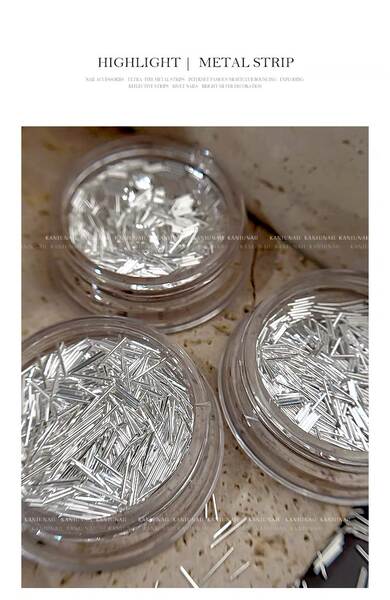 Nova linha de belezas ultra-finas de metal nocturno de barbacoa de luz refletiva de barbacoa de prata para as unhas