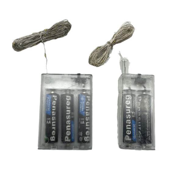 5m 50 lâmpadas LED caixa de lâmpadas LED caixa de lâmpadas coloridas lâmpadas flash de Natal decorado com lâmpadas LED do céu