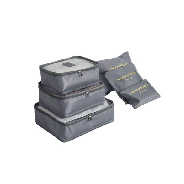 Kit de Organização de Viagem 6 Peças
