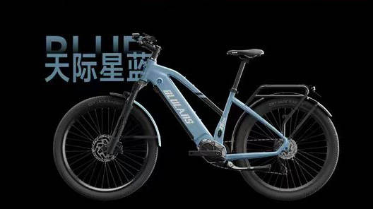 Blulans Blu-ray elétrico assistido mountainbike X6lite motor intermediário 250w viagem de longa distância 36v20ah