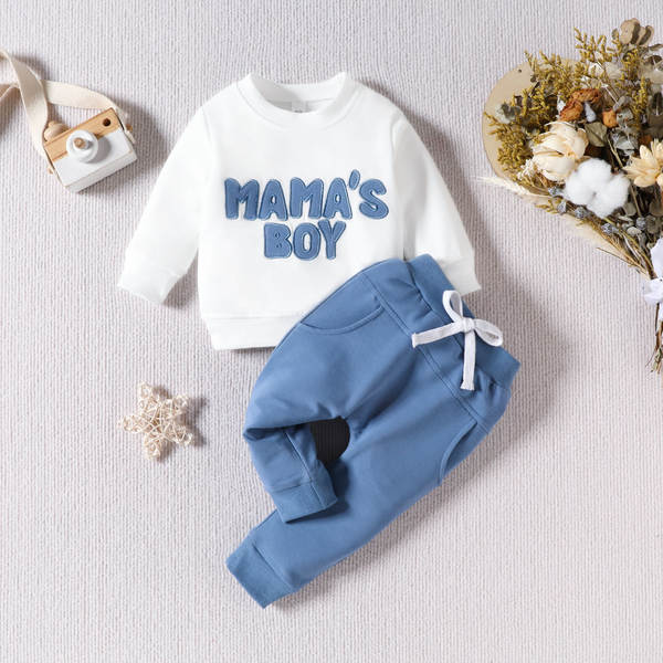 Conjunto de moletom infantil